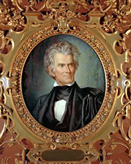 John C Prints: Portrait of John Calhoun