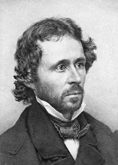 Cravat Prints: Portrait of John Charles Fremont