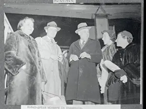 Robbins Prints: Portrait of John Enders and Frederick Robbins with Their Family