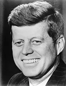 1960 Us Presidential Election Prints: Portrait of John F. Kennedy