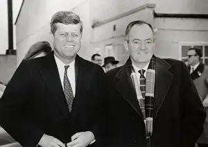 Wisconsin Prints: Portrait of John F. Kennedy and Hubert Humphrey