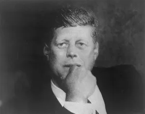 Rockland Prints: Portrait of John F. Kennedy Painted by James Wyeth
