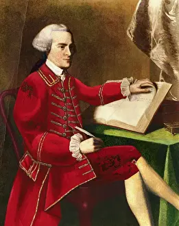 Writer Prints: Portrait of John Hancock