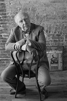 Romanian Prints: Portrait of John Houseman