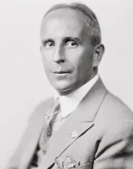 Portrait of John J. Raskob the Chairman of Democratic Party