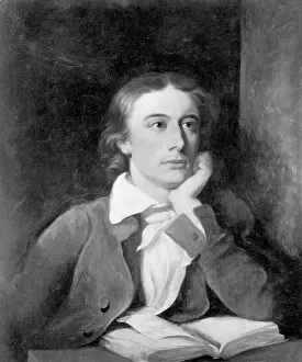 Thinking Prints: Portrait of John Keats, after a Painting by William Hilton