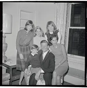Mary Lindsay Prints: Portrait of John Lindsay and His Family