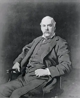Banker Prints: Portrait of John Pierpont Morgan