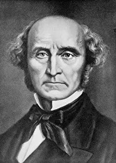 Economist Prints: Portrait John Stuart Mill