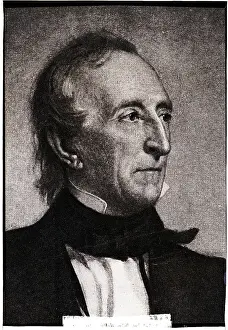 Ribbon Prints: Portrait of John Tyler after George Peter Alexander Healy