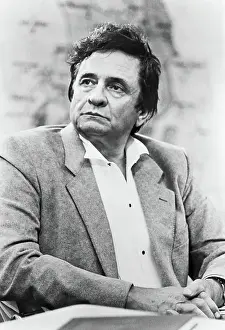 Portrait of Johnny Cash