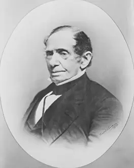 Merchant Prints: Portrait of Johns Hopkins