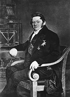 Portrait of Jons Jacob Berzelius