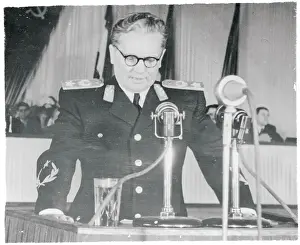 Yugoslavia Prints: Portrait of Josip Broz Tito