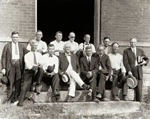 Portrait of Jury Members for the Scopes Monkey Trial