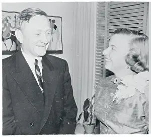 Portrait of Justice William O. Douglas with New Wife