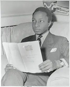 Portrait of the Kabaka of Buganda