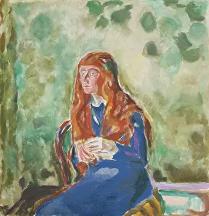 Prints of Portrait of Käte Perls, 1913. Found in the collection of the Art Museum Basel. Artist Munch, Edvard (1863-1944). (Photo by Fine Art Images/Heritage Images via Getty Images) Where emotion becomes image, and every image speaks a thousand whispers.: Portrait Of Käte Perls