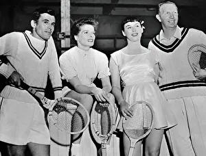 Portrait of Katharine Hepburn and Friends