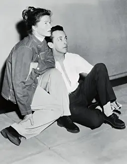 Portrait of Katharine Hepburn and Robert Helpmann