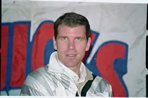 Portrait of Kiki Vandeweghe as Forward in His Knicks Uniform