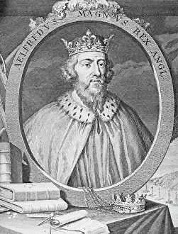 Portrait of King Alfred the Great