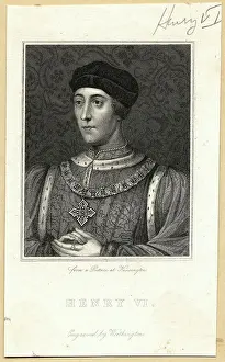 Portrait Of King Henry Vi Of England