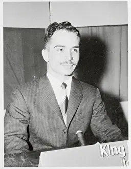 Hussein Prints: Portrait of King Hussein