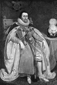 Portrait of King James I