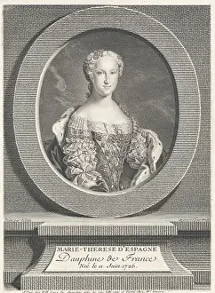 Portrait of King Philip IV's Daughter Marie Therese D'Espange