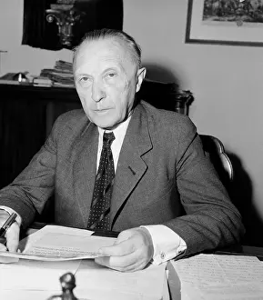 Bonn Prints: Portrait of Konrad Adenauer