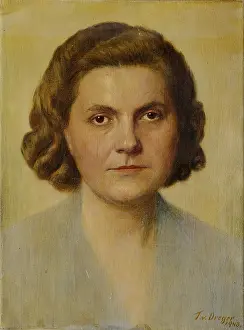 Hairdo Prints: Portrait Of A Lady