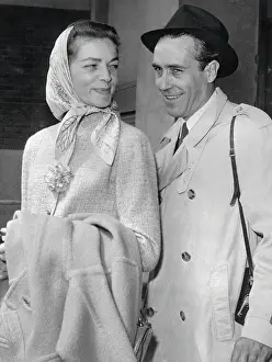 Portrait of Lauren Bacall and Jason Robards Jr