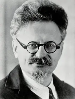 Bolshevik Prints: Portrait of Leon Trotsky