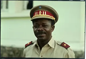 Leopoldville Prints: Portrait of Leonard Mulamba