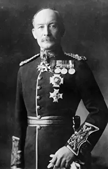 Portrait of Lieutenant General Sir Robert Baden Powell in Military Uniform