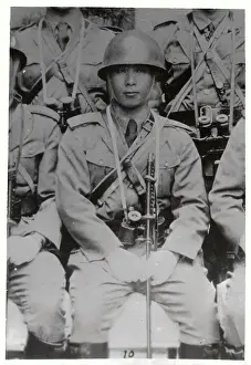 Portrait of Lieutenant Isao Oyama Sitting