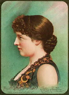 One Person Only Prints: Portrait Of Lillie Langtry