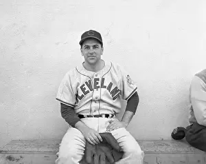 Portrait of Lou Boudreau in Baseball Uniform