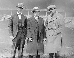 Portrait of Lou Gehrig and Friends out of Uniforms