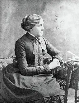 Portrait Of Louisa May Alcott