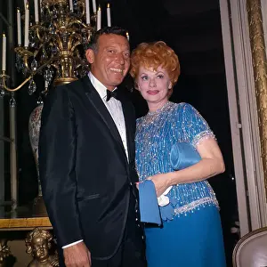 Portrait of Lucille Ball and Gary Morton