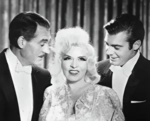Portrait of Mae West with Alan Marshal and His Son