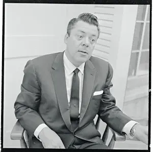 Portrait of Makeup Man Perc Westmore