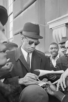 Portrait of Malcolm X