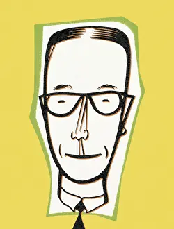 Nerd Prints: Portrait of a Man