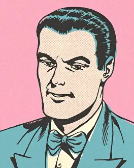 Hairdo Prints: Portrait of a Man