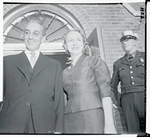 Portrait of Margaret Truman and Clifton Daniel Jr