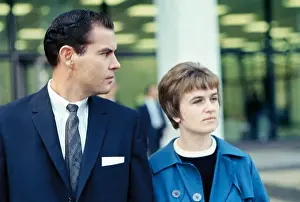Portrait of Marina Oswald Porter with Kenneth Porter
