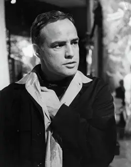 Prints of MARLON BRANDO.UNDATED PHOTOGRAPH. Publicity handout; model release necessary The Iconic Moments Captured: Portrait of Marlon Brando